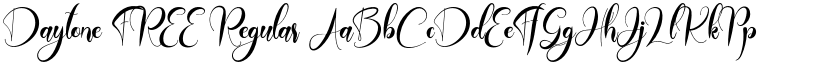 Daytone FREE Regular font