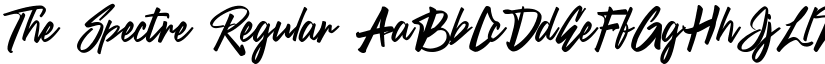 The Spectre Regular font