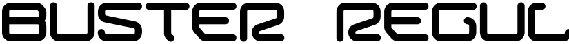 Buster Regular font