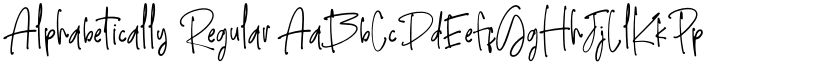 Alphabetically font download