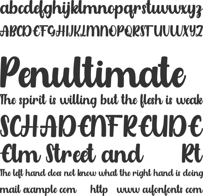 Azarita  FREE font preview