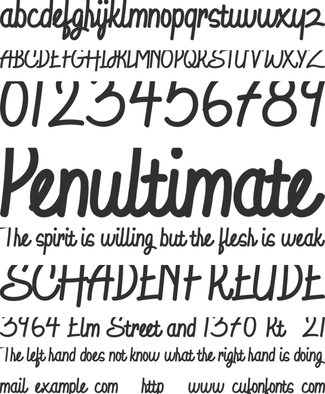Goodtype-Free font preview