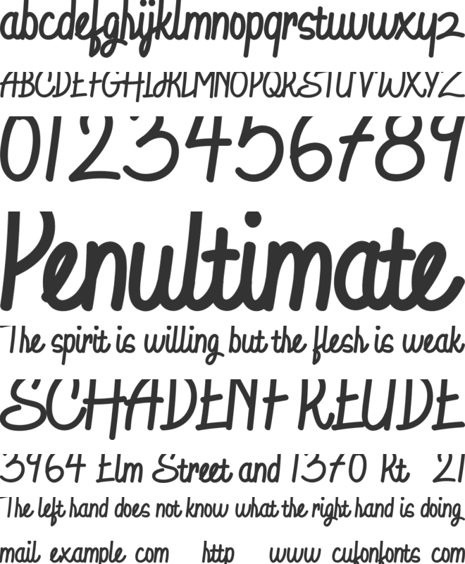 Goodtype-Free font preview