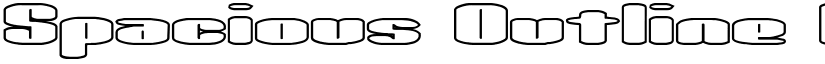 Spacious Outline BRK font