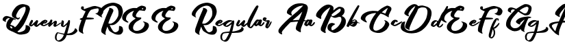 Queny FREE Regular font