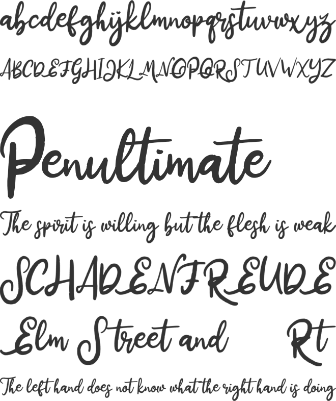 Distrik FREE font preview