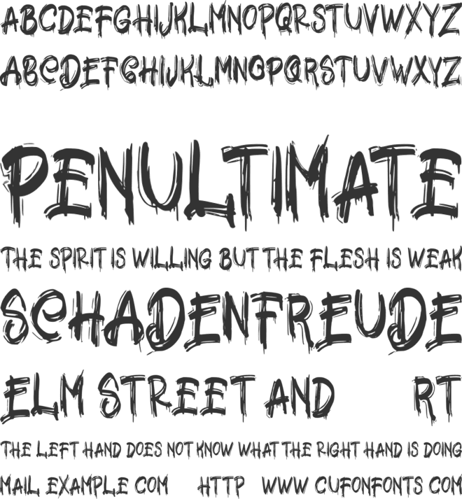 Jocker FREE font preview