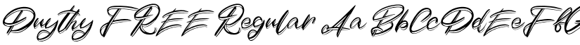 Duythy FREE Regular font