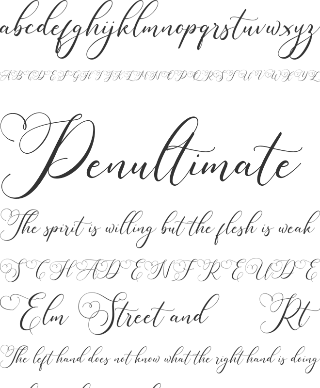 Sugarberry FREE font preview