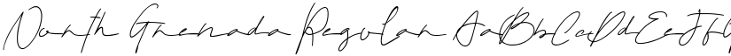 North Grenada Regular font