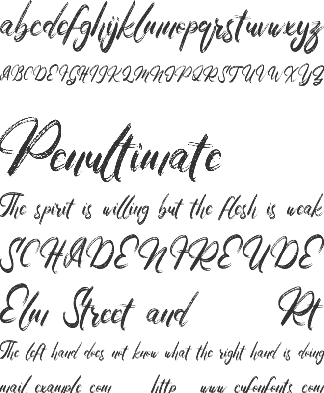 Arlaya FREE font preview