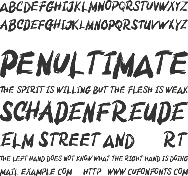 Bacar FREE font preview