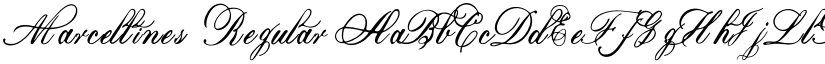 Marcellines Regular font