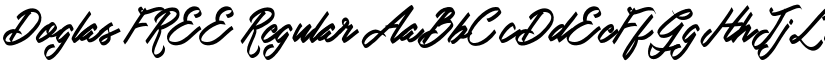 Doglas FREE font download