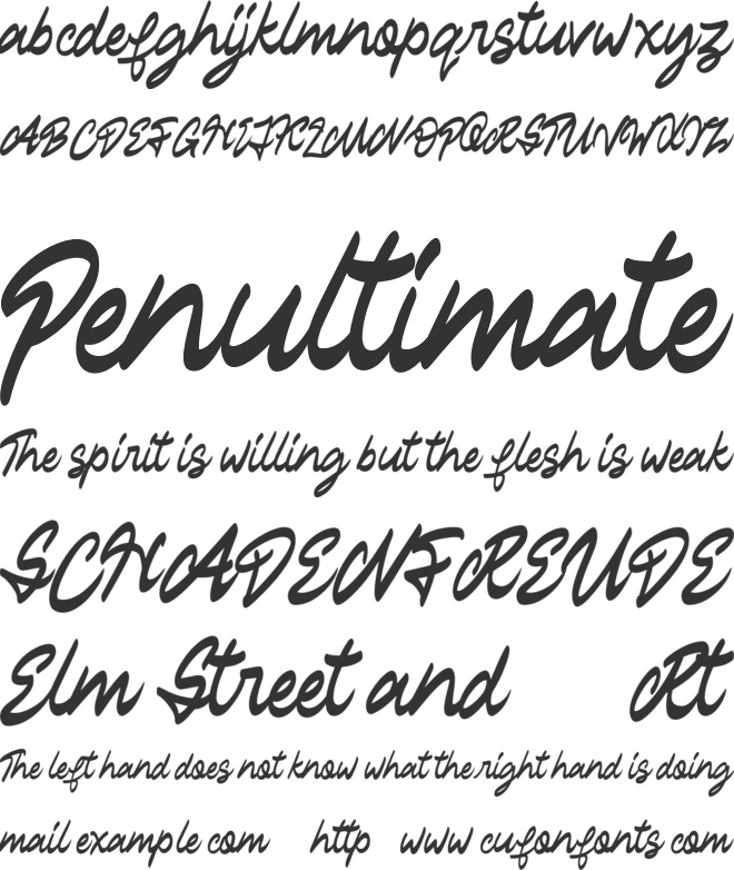 Staryl FREE font preview