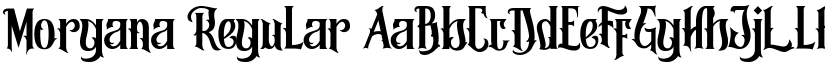 Morgana font download