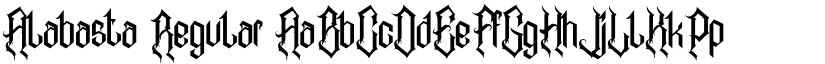Alabasta font download