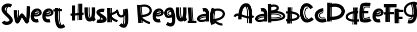 Sweet Husky Regular font