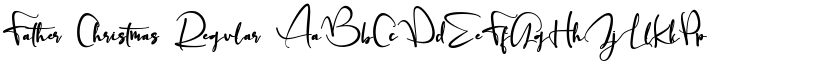 Father Christmas Regular font