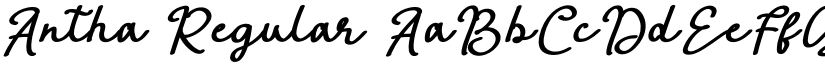 Antha Regular font