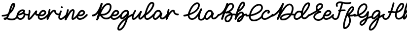 Loverine font download