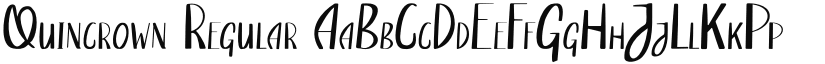 Quincrown font download