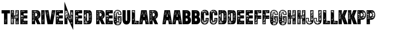 The Rivened Regular font