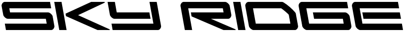 Sky Ridge Bold Semi-Leftalic Regular font