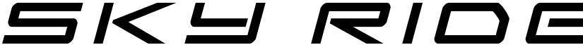Sky Ridge Title Italic Regular font