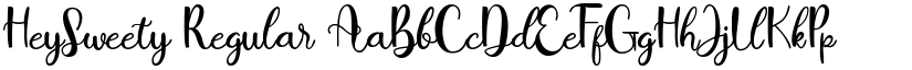 HeySweety Regular font