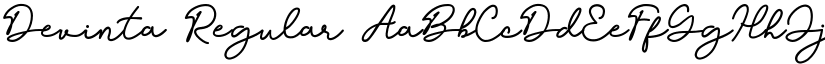 Devinta font download
