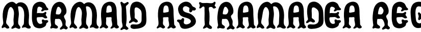 Mermaid Astramadea Regular font