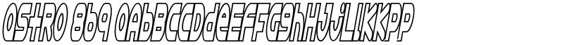 Astro 869 font