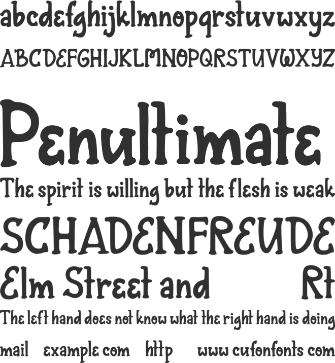Fontarian font preview