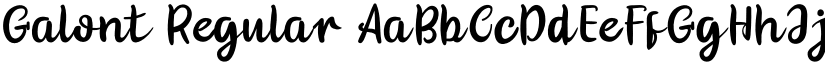 Galont font download