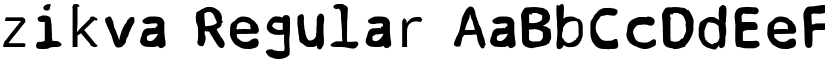 zikva font download