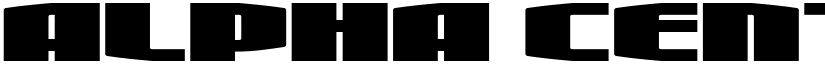 Alpha Century Expanded Regular font