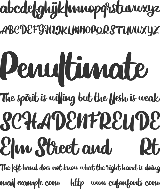 Hiltobe FREE font preview