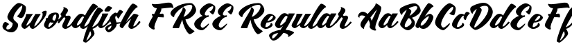 Swordfish FREE font download