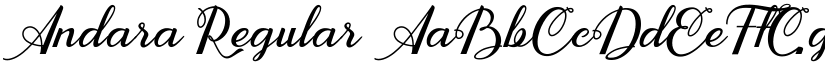 Andara font download