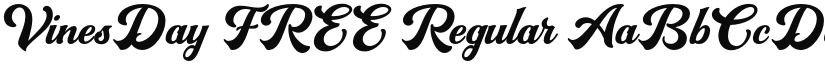 VinesDay FREE font download