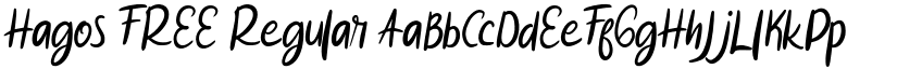 Hagos FREE Regular font