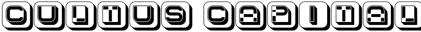 Cultus Capitals Regular font