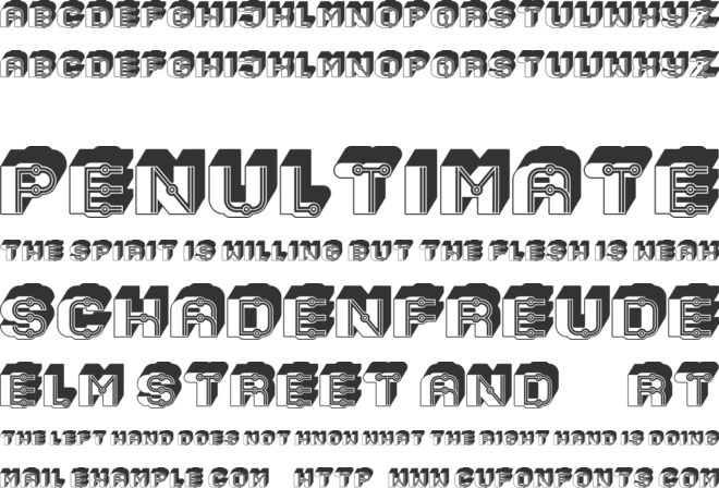Labor font preview