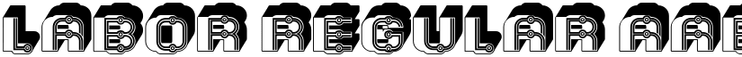 Labor Regular font