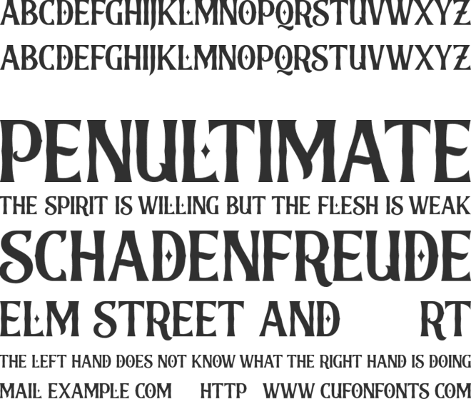 Whitefish FREE font preview