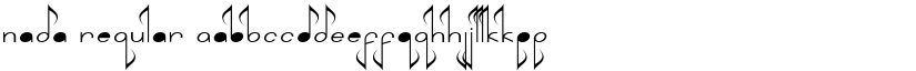 Nada Regular font