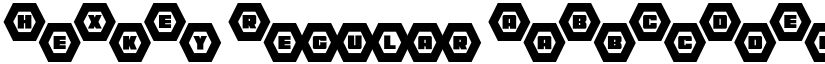 HeXkEy Regular font