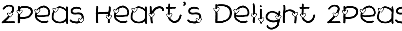 2Peas Heart's Delight font download
