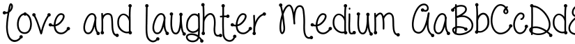 Love and laughter font download